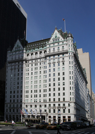 Plaza Hotel, historic window replacement, historic reservation, mansard roof